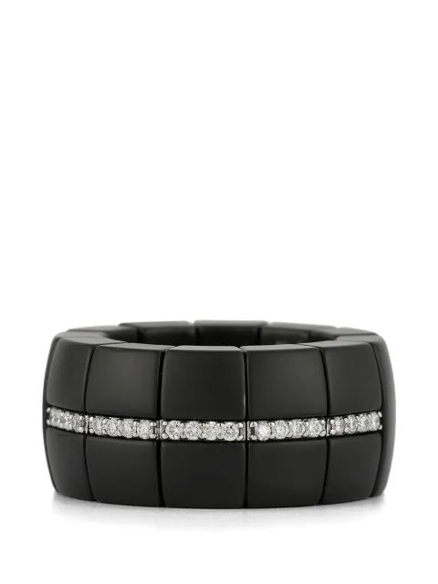 Roberto Demeglio diamond bar matte black domino stretch ring