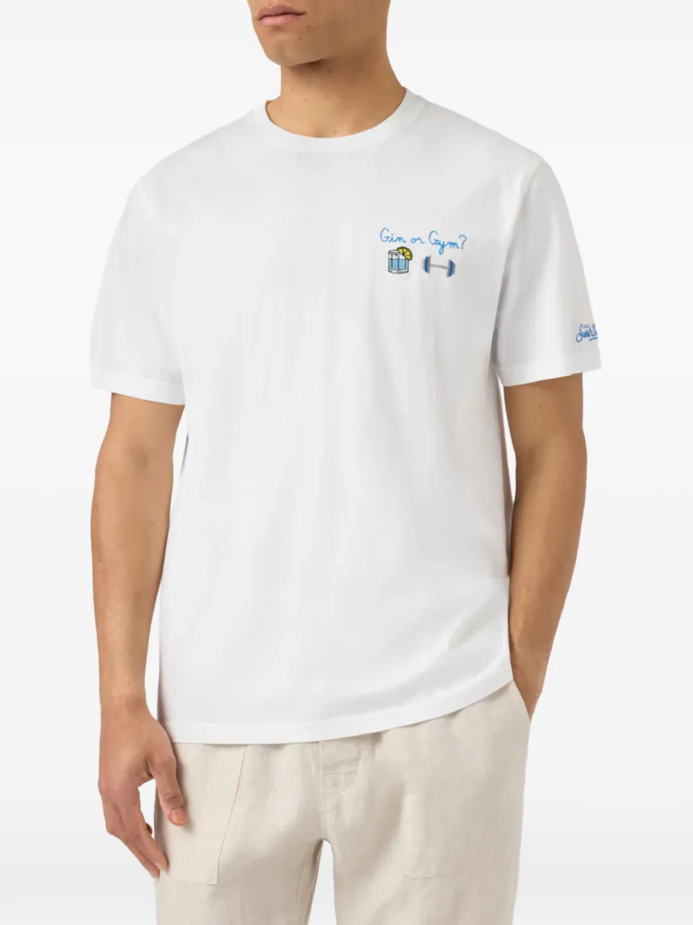 MC2 Saint Barth T-shirts and Polos White Wit