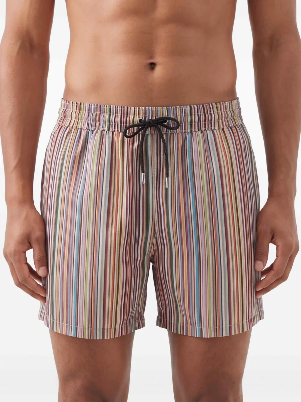 Paul Smith Gestreepte zwembroek Rood