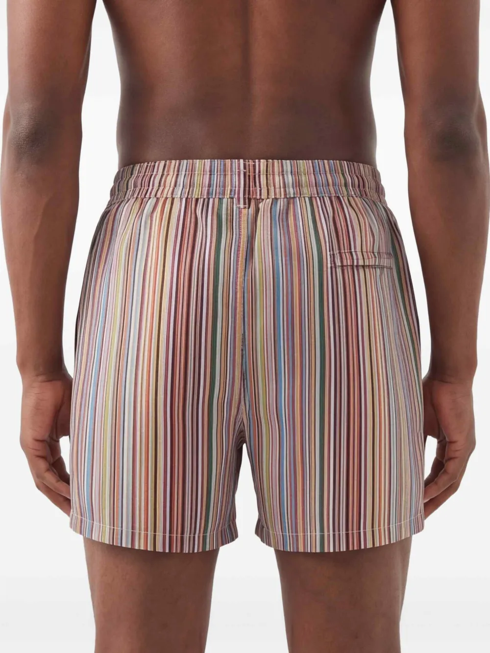 Paul Smith Gestreepte zwembroek Rood