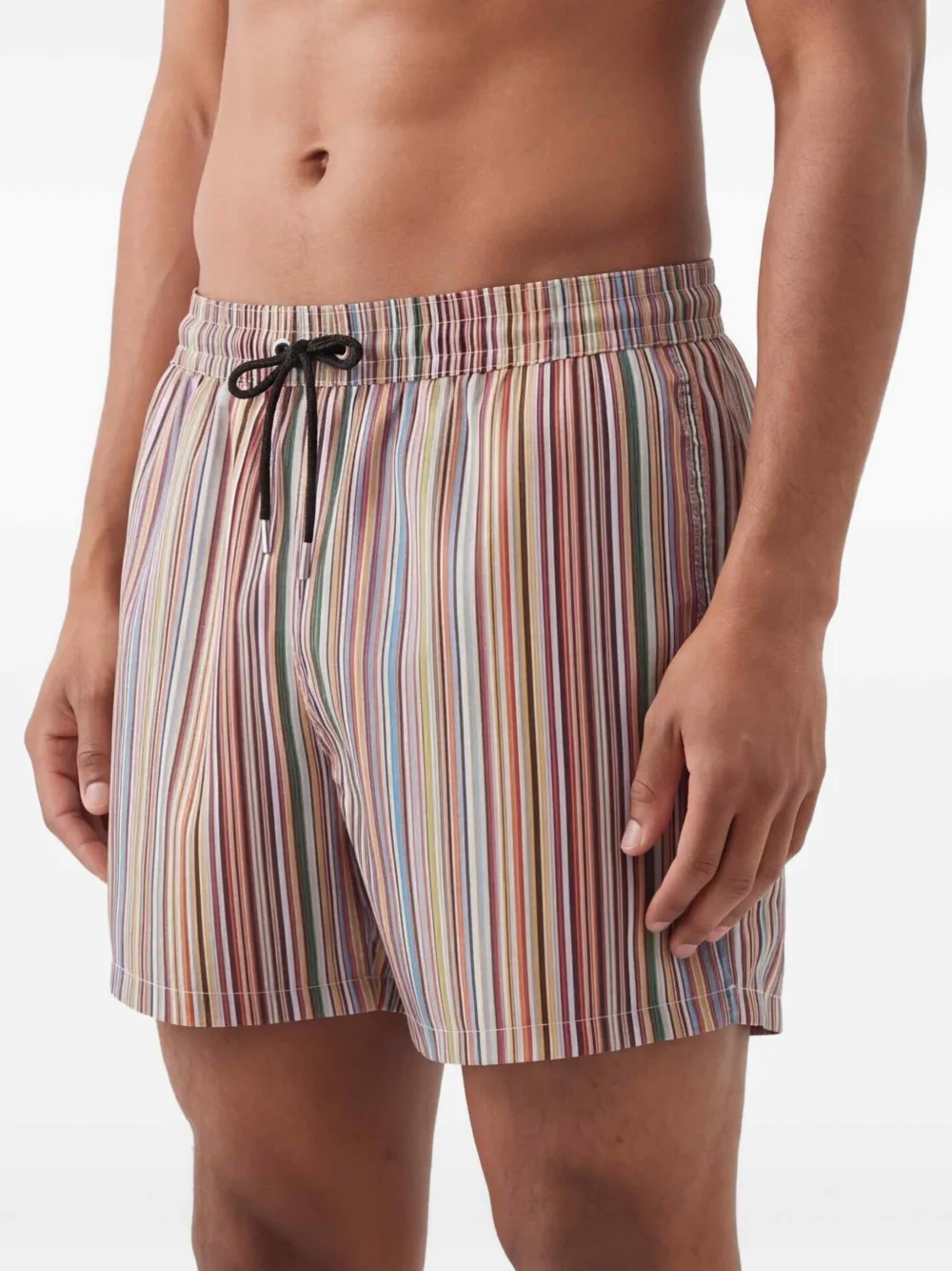 Paul Smith Gestreepte zwembroek Rood