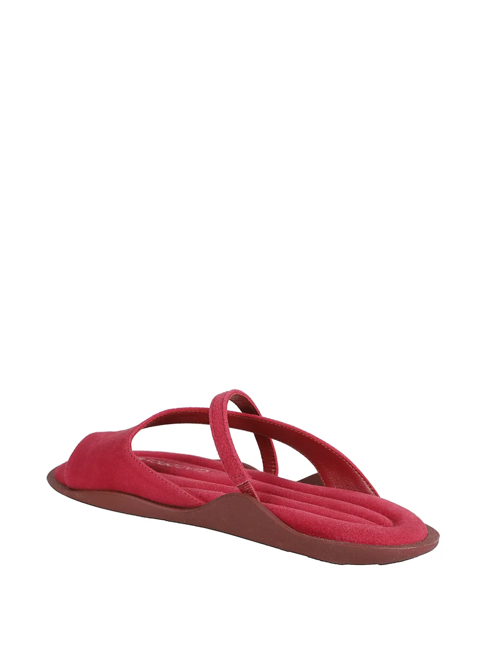 GIABORGHINI Riley platte sandalen Rood