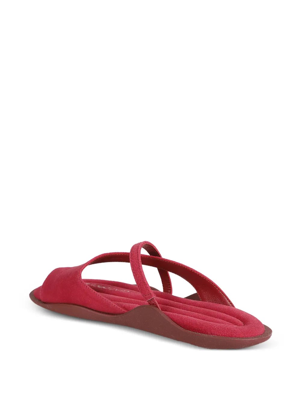  Giaborghini Riley Flat Sandals - Red 
