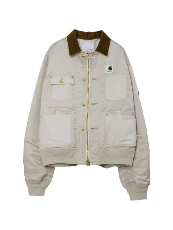 Carhartt WIP x Sacai ジャケット | ニュートラル | FARFETCH JP