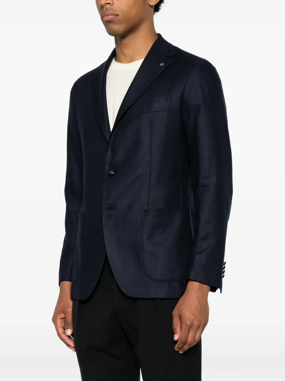 Tagliatore Blazer met opgestikte zak Blauw