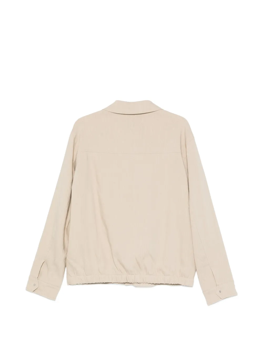 BOSS Bomberjack met puntige neus Beige