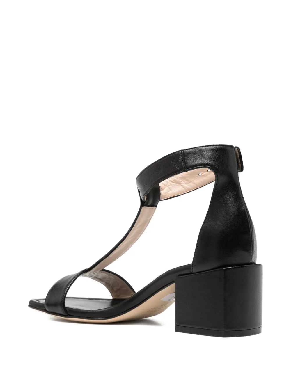 Anna F. Sandalen met gespsluiting Zwart