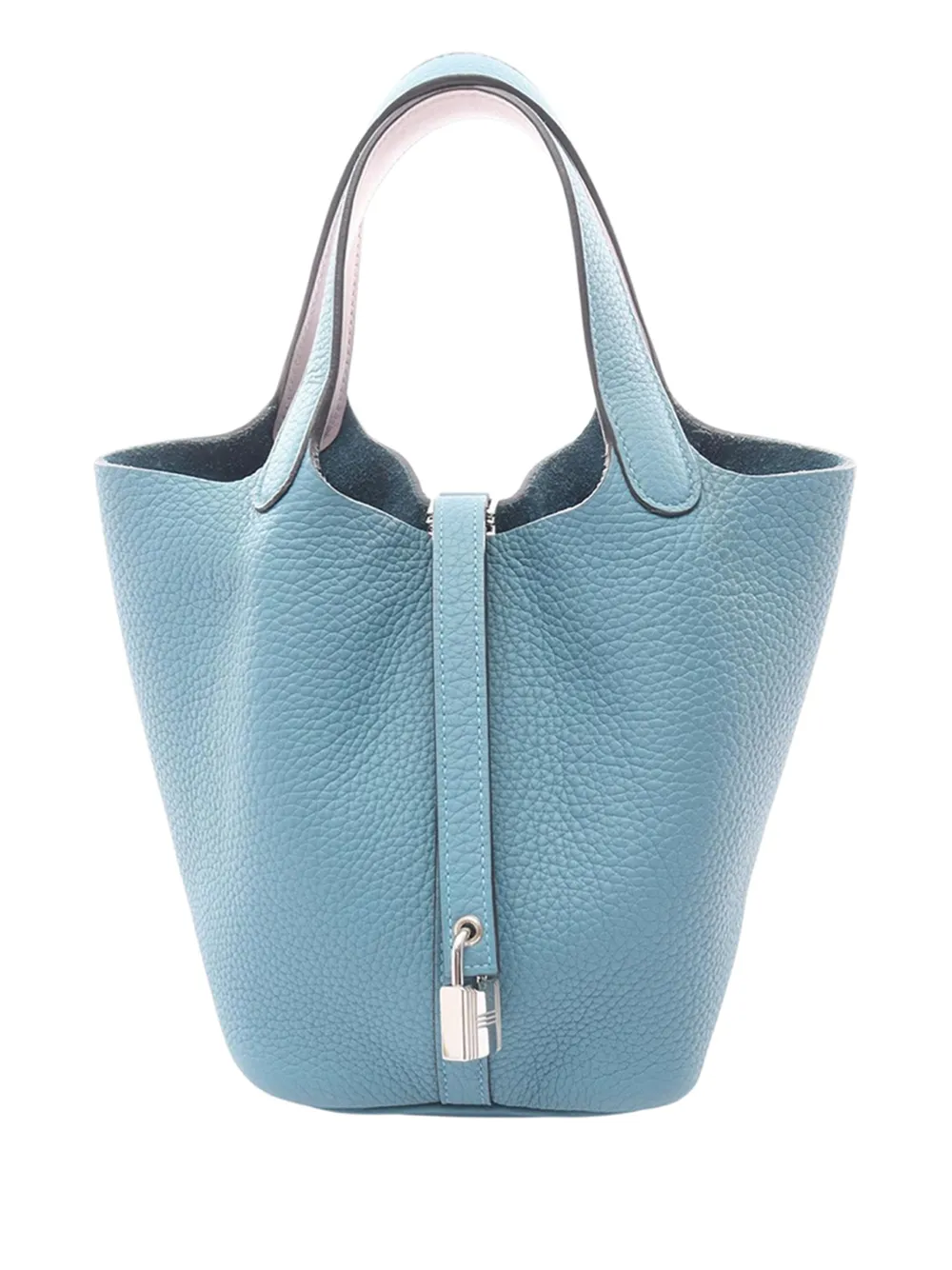 Hermès Pre-Owned 2024 Clemence Picotin Lock 18 handbag - Blu