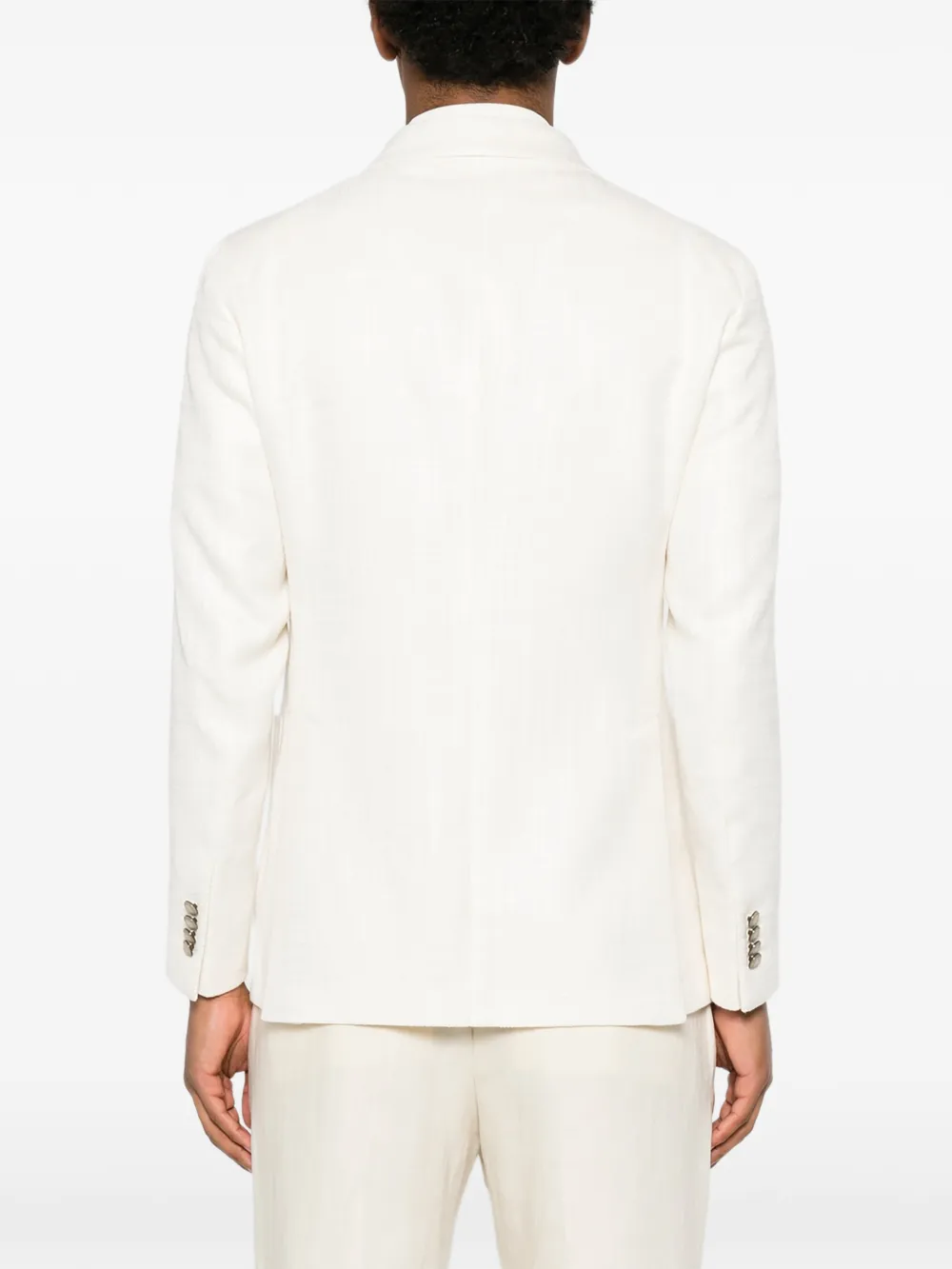 Tagliatore Blazer met dubbele rij knopen Beige