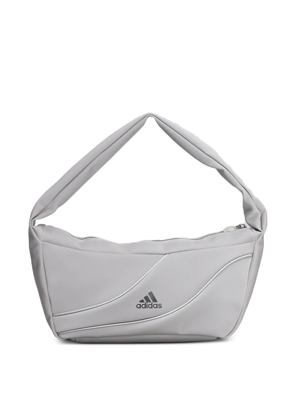 adidas small logo-print tote bag - Grigio