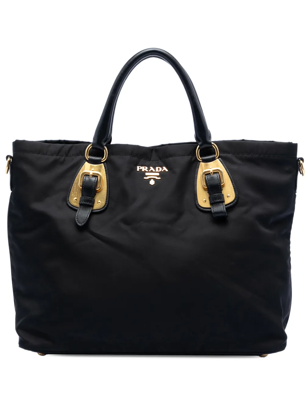 Prada Pre-Owned 2013-2025 Tessuto satchel - Schwarz
