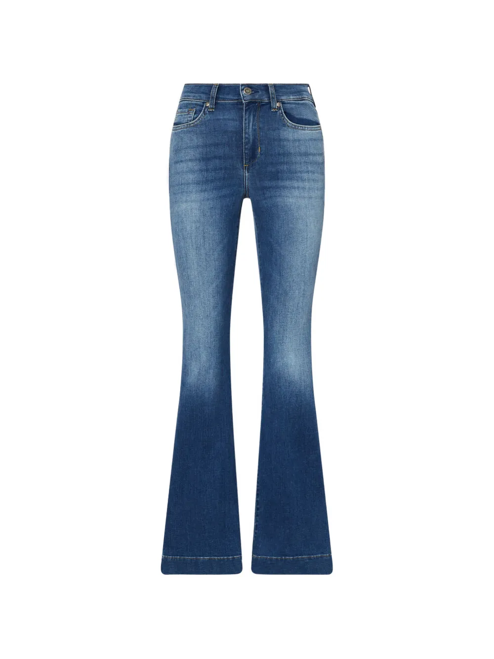 LIU JO Jeans met stras Blauw