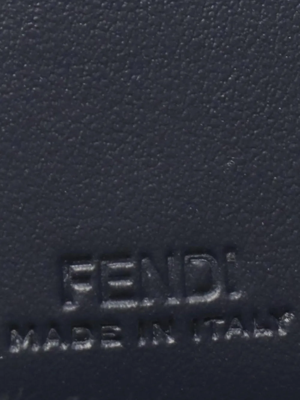 2000-2010 Denim Effect Ff Jacquard Wallet Small Wallets