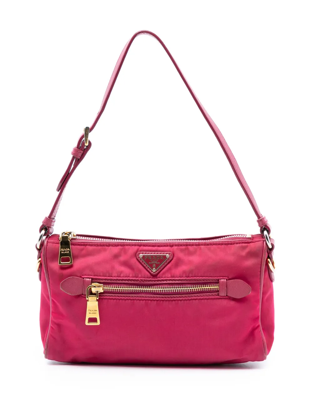 Prada Pre-Owned 2000-2013 Tessuto shoulder bag - Pink