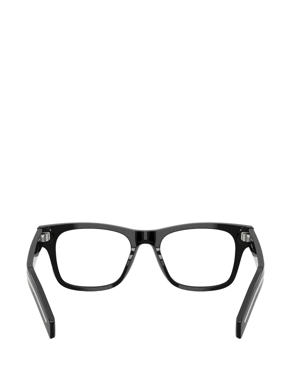 Prada Eyewear Zonnebril met vierkant montuur Zwart