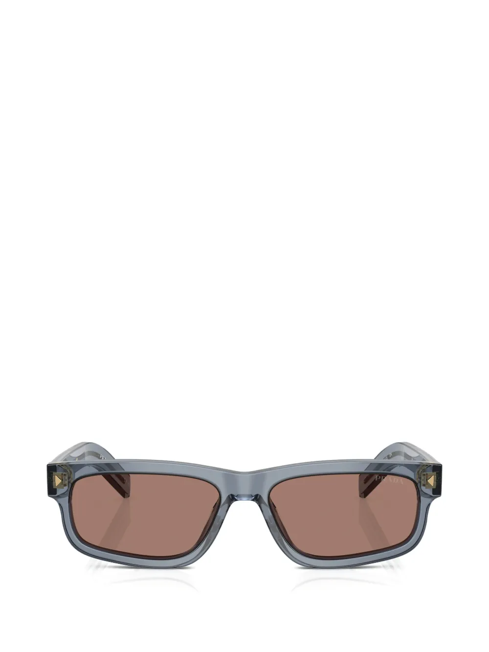 Prada Eyewear rectangle sunglasses - Blu