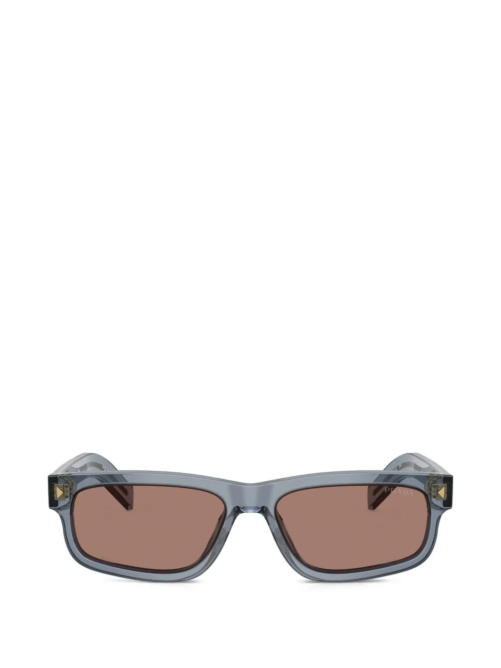 Prada Eyewear rectangle sunglasses - Blu