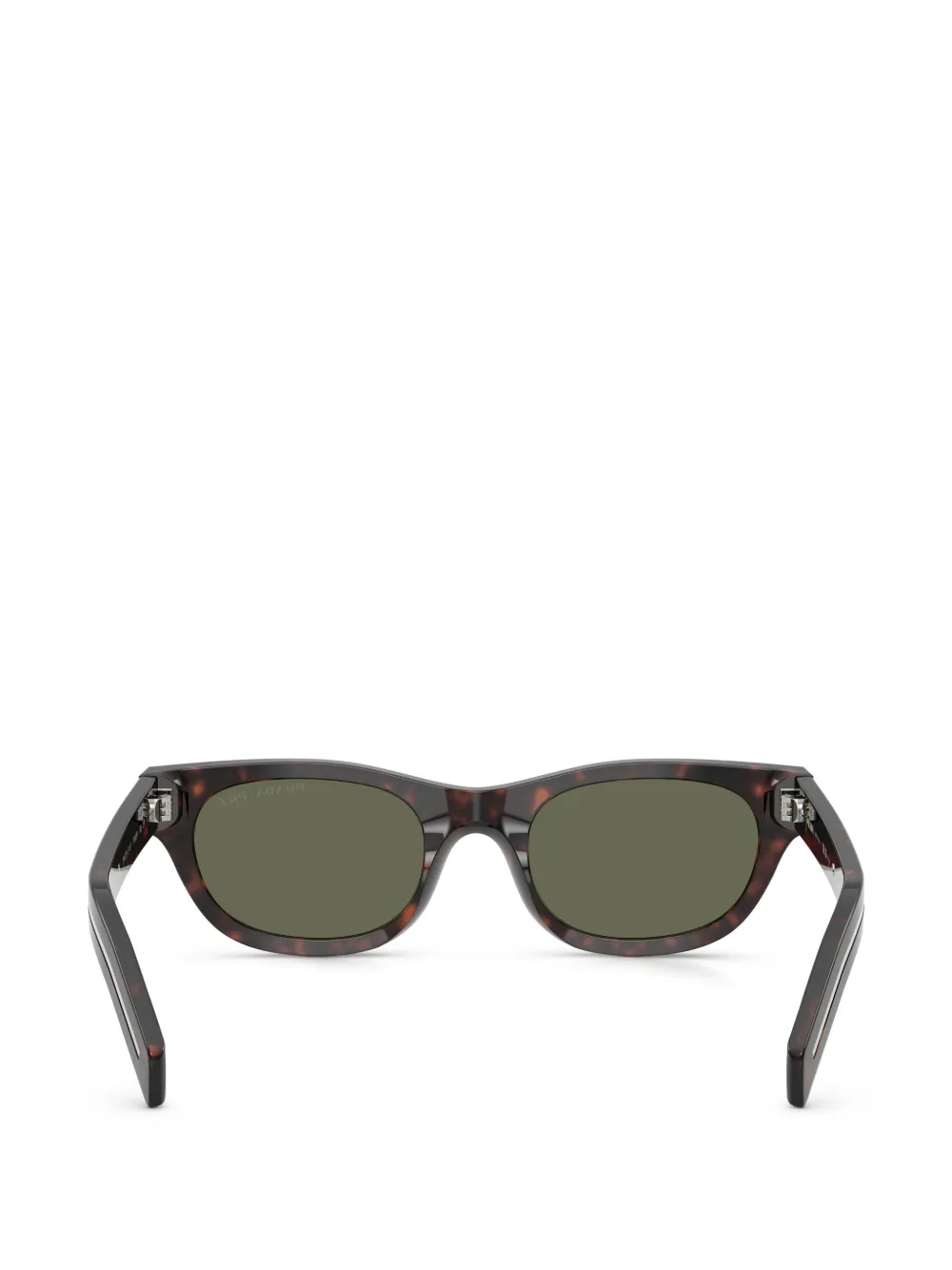 Prada Eyewear Zonnebril met cat-eye montuur Bruin