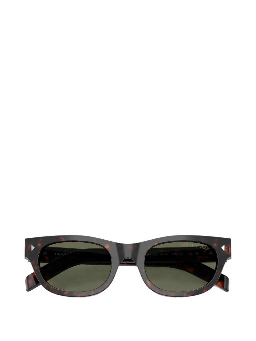 Prada Eyewear Zonnebril met cat-eye montuur Bruin