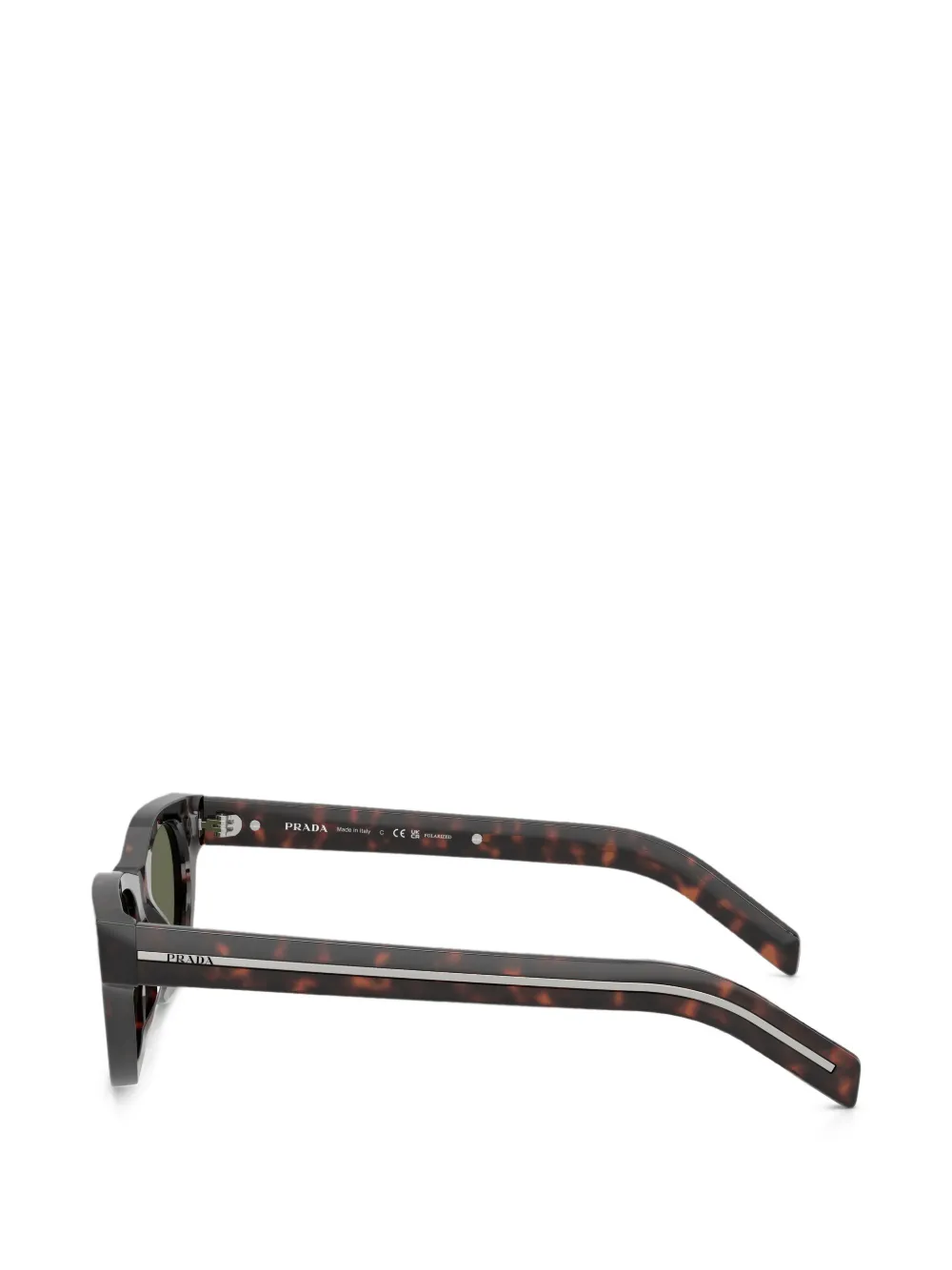 Prada Eyewear Zonnebril met cat-eye montuur Bruin