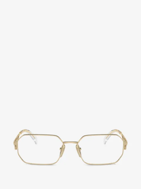 Prada Eyewear Brille mit geometrischem Logo