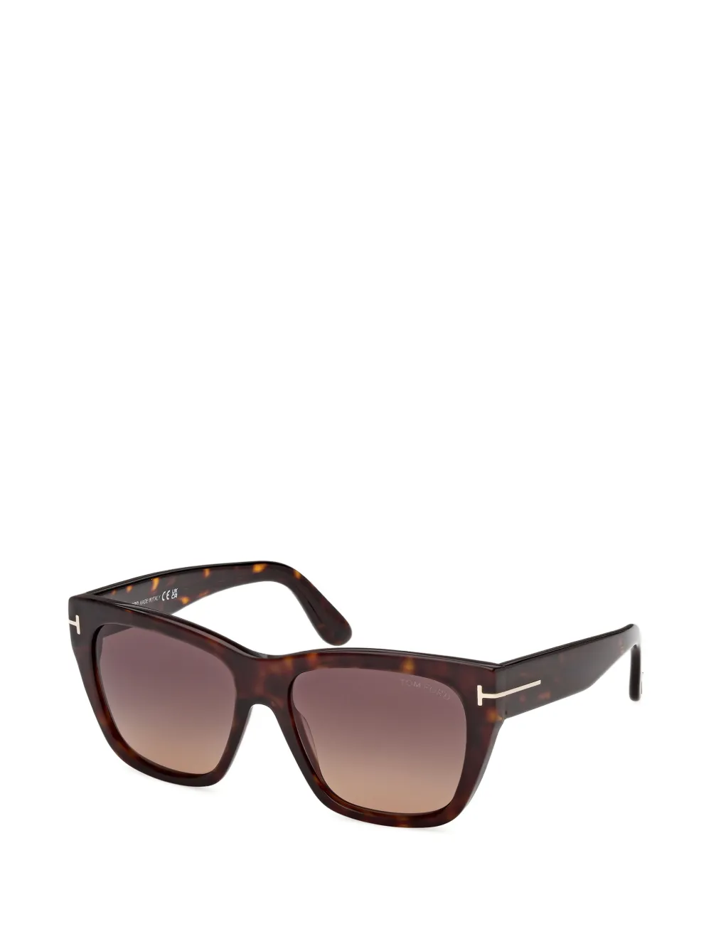 Tom Ford Eyewear Square Frame Sunglasses - Brown 
