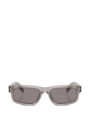 Prada Eyewear ヘキサゴンフレーム サングラス | シルバートーン