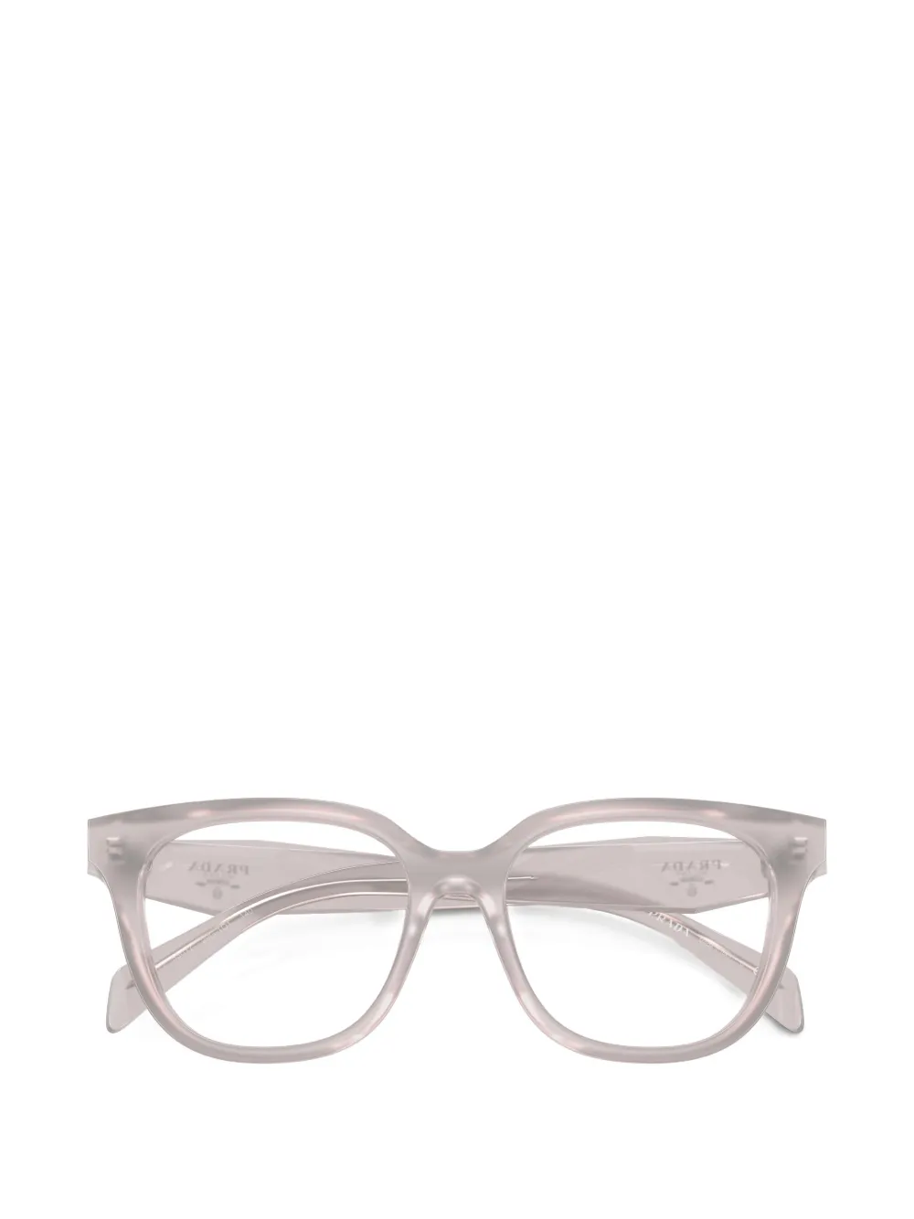 Prada Eyewear Bril met vierkant montuur Grijs