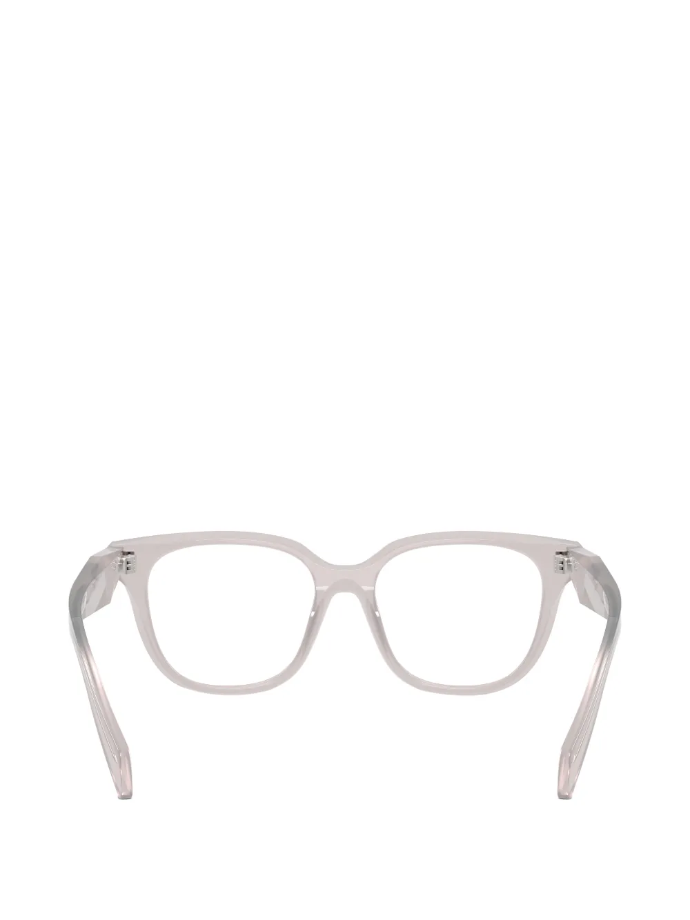 Prada Eyewear Bril met vierkant montuur Grijs
