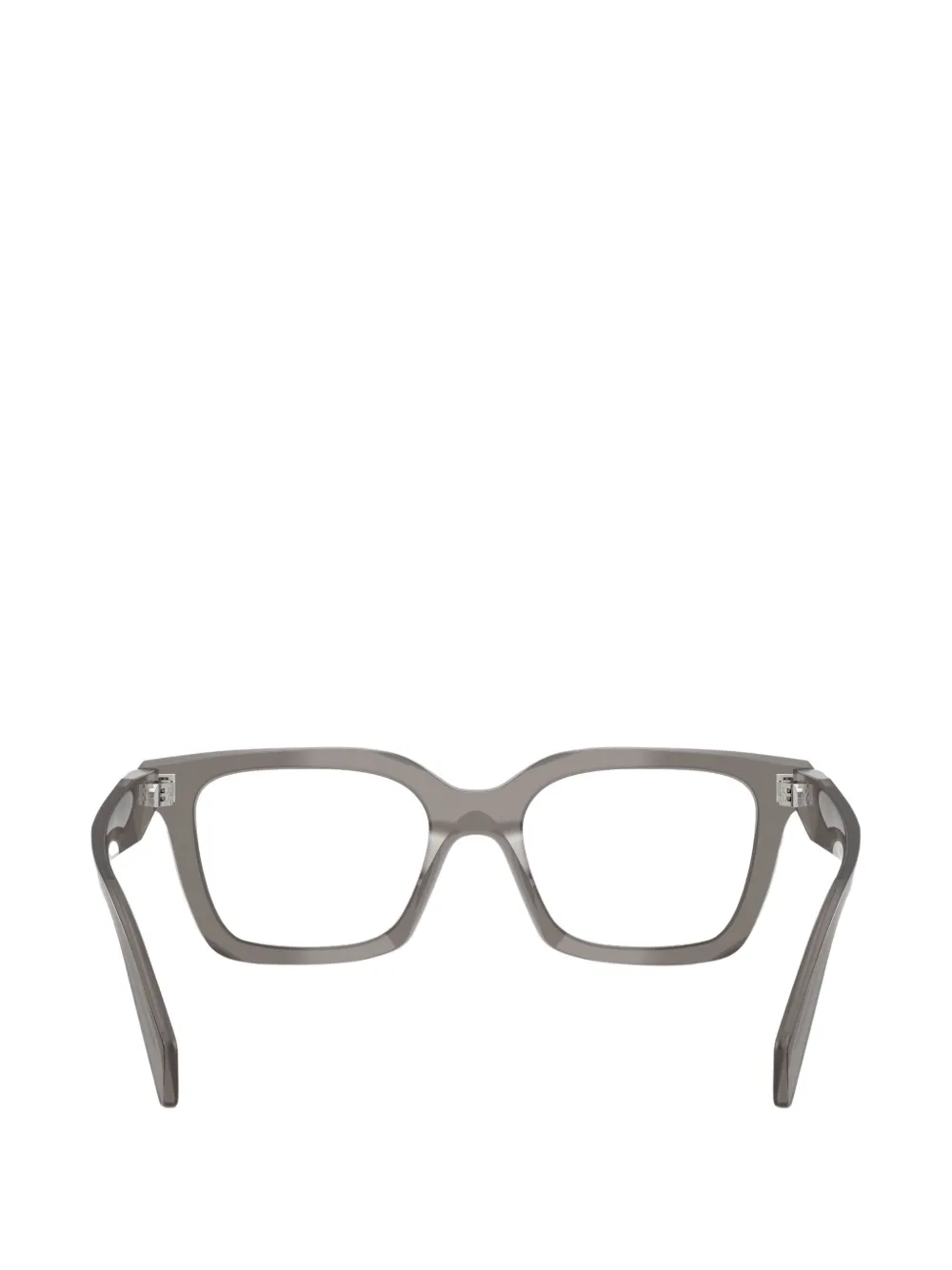 Prada Eyewear Bril met vierkant montuur Grijs
