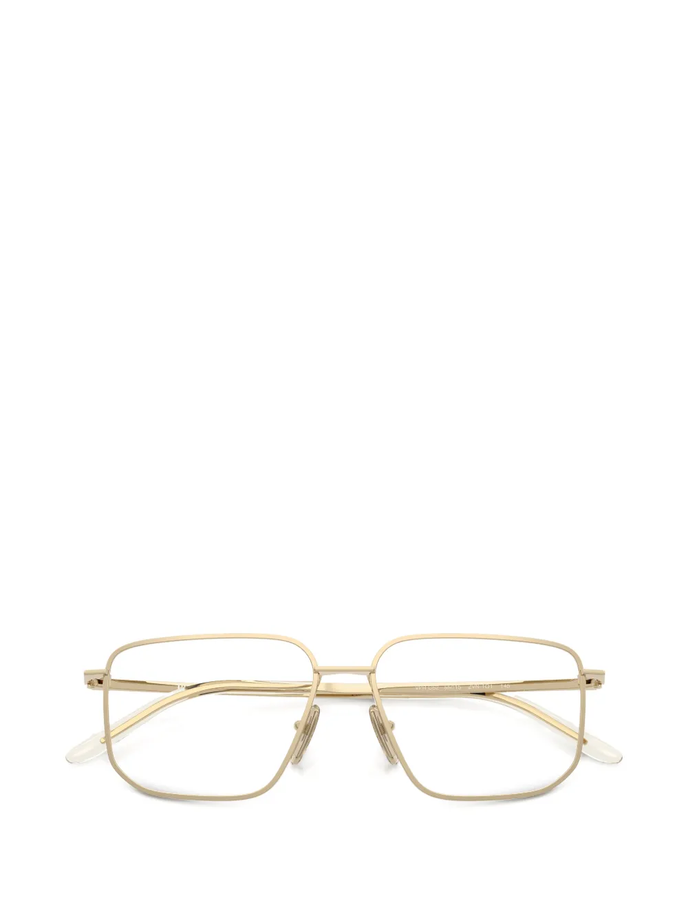 Prada Eyewear Bril met vierkant montuur Goud