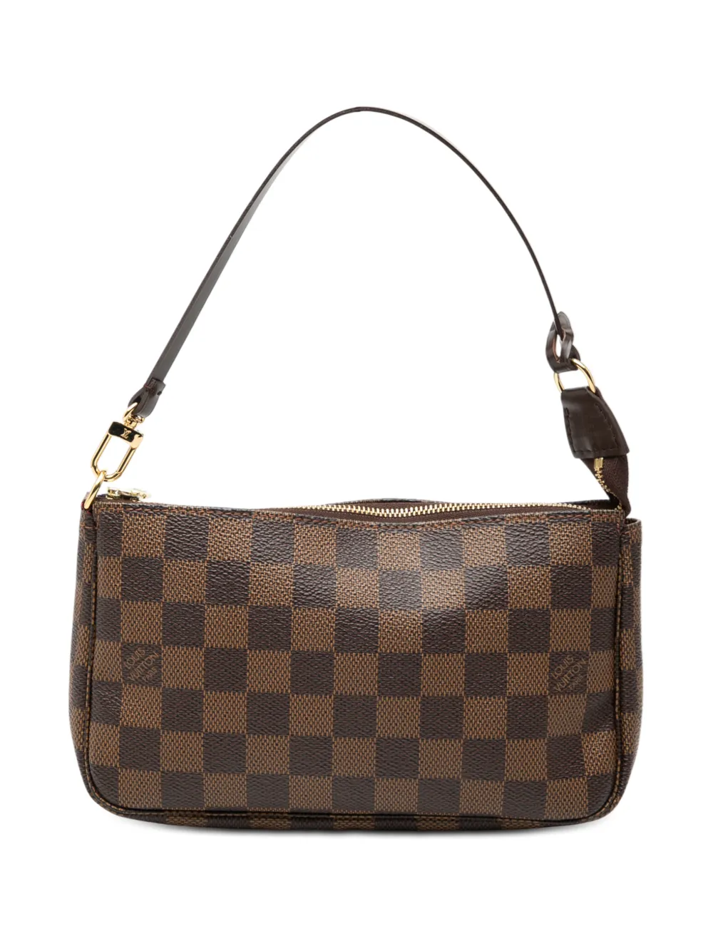 Louis Vuitton Pre-Owned 2010 Damier Ebene Pochette Accessoires shoulder bag - Marrone