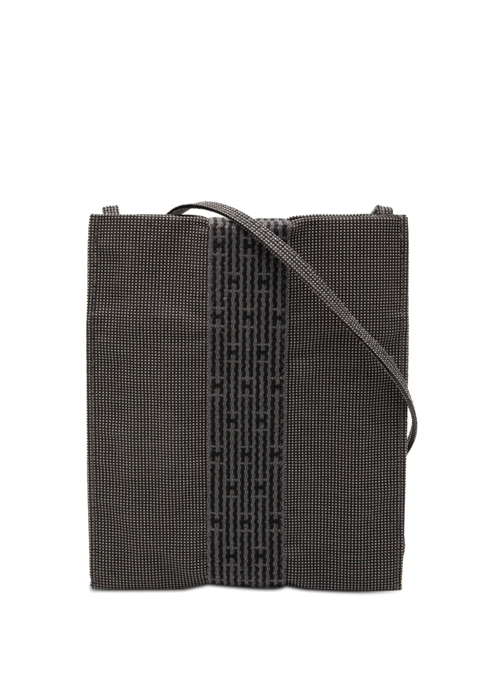 Hermès Pre-Owned 1990-2010 Canvas Herline Pochette crossbody bag - Grau