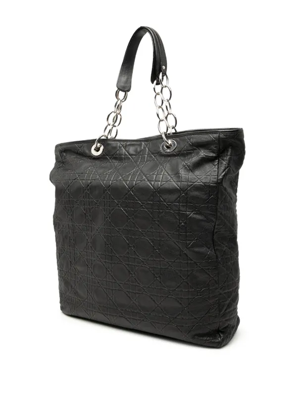 Christian Dior Pre-Owned 2008 ラージ ラムスキン カナージュ レディ