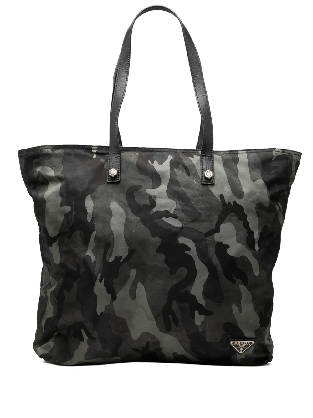 Prada Pre-Owned 2013-2025 Tessuto Camouflage tote bag - Grigio