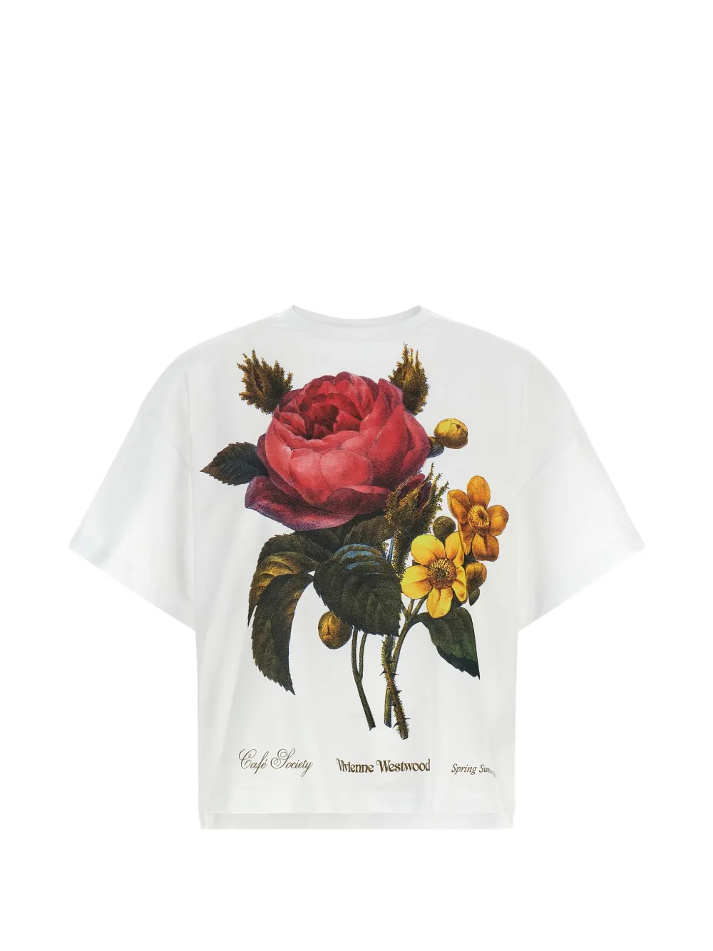 Vivienne Westwood Flower Box T-shirt - Bianco