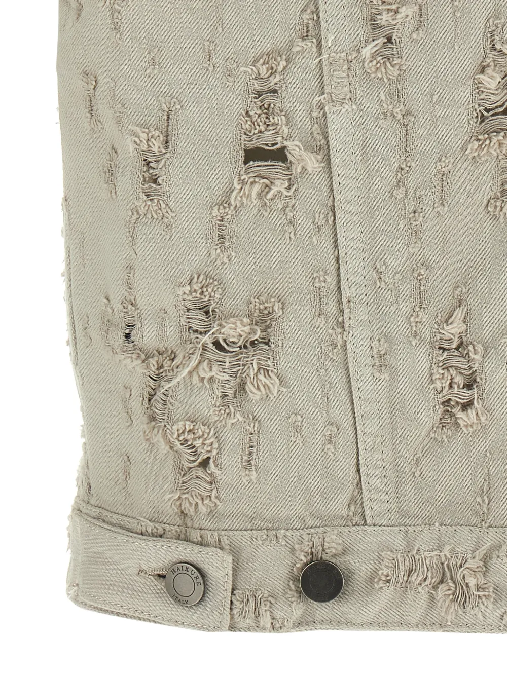 Ryder Distressed Denim Gilet