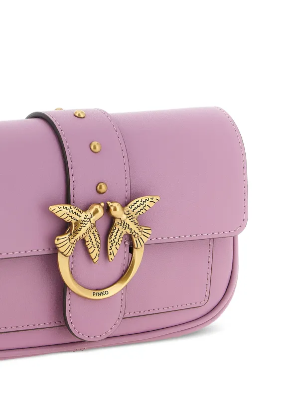 PINKO Love One Cross Body Bag | Pink | FARFETCH