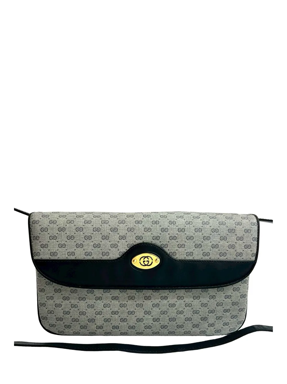 Gucci Pre-Owned 20th Century Micro GG Supreme crossbody bag - Grigio