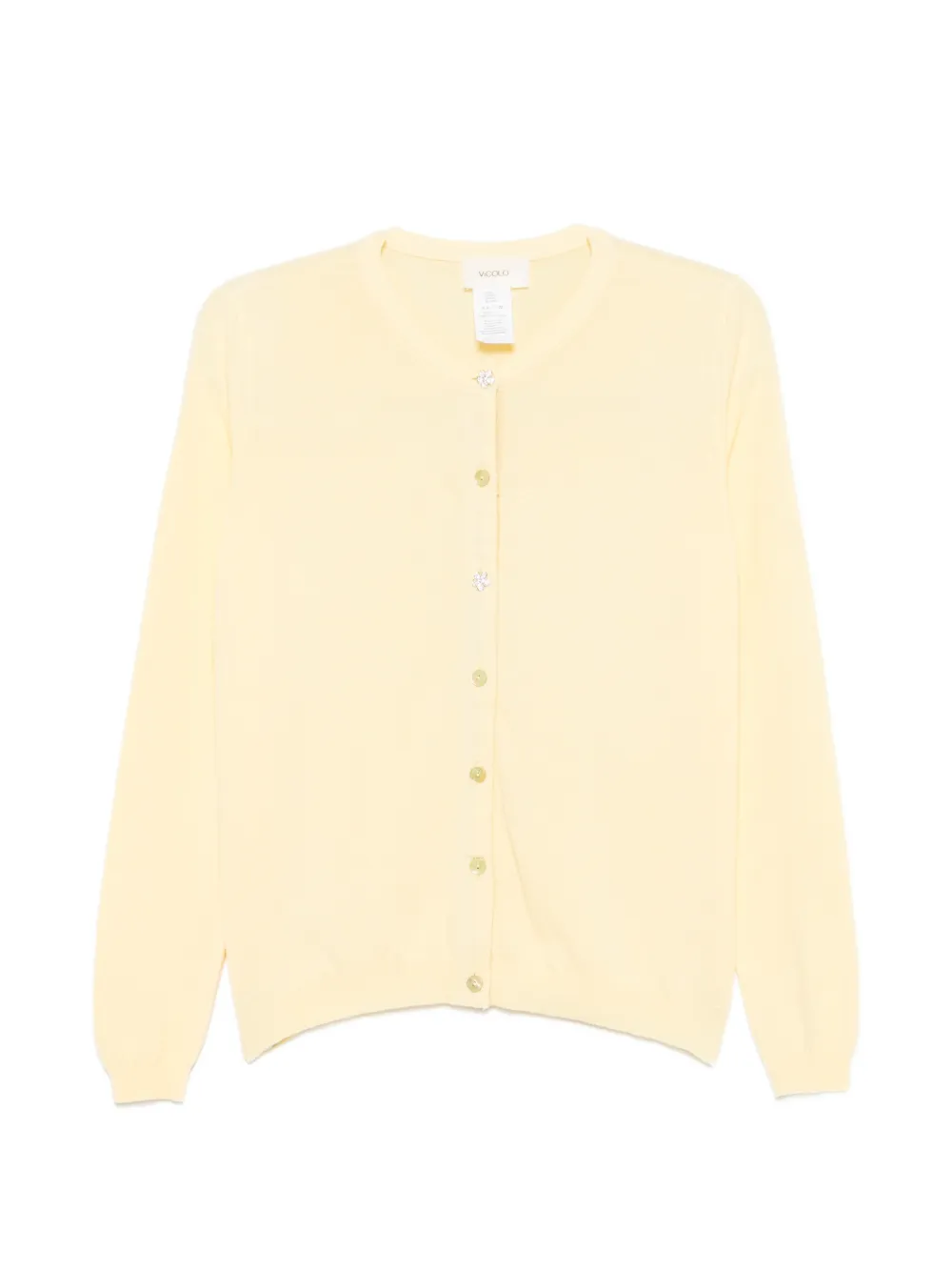 VICOLO buttoned cardigan - Giallo