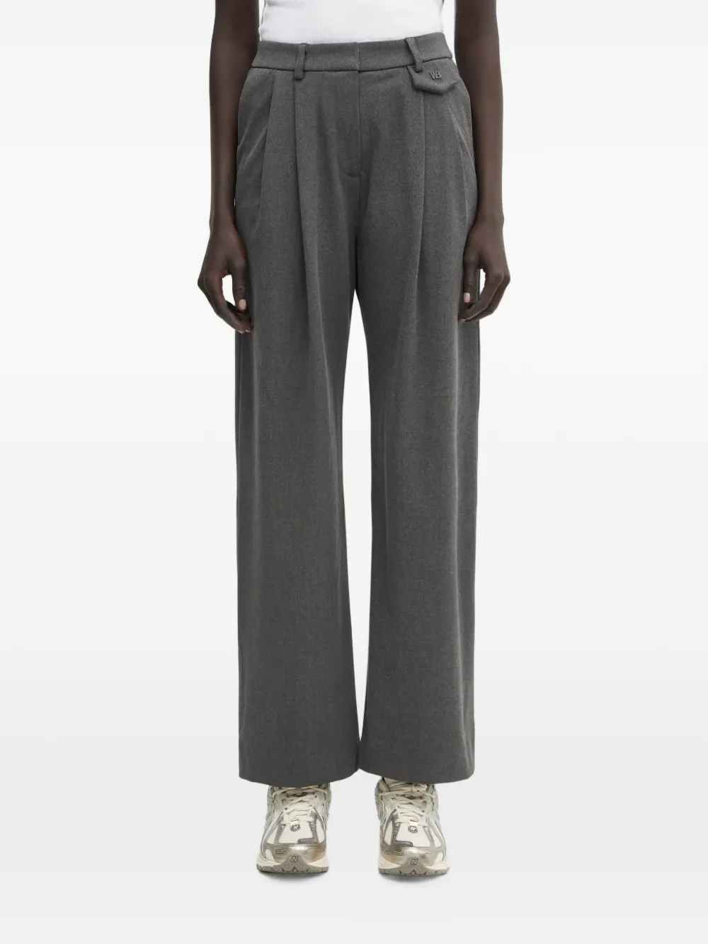WRSTBHVR Dorea pleated trousers - Grigio