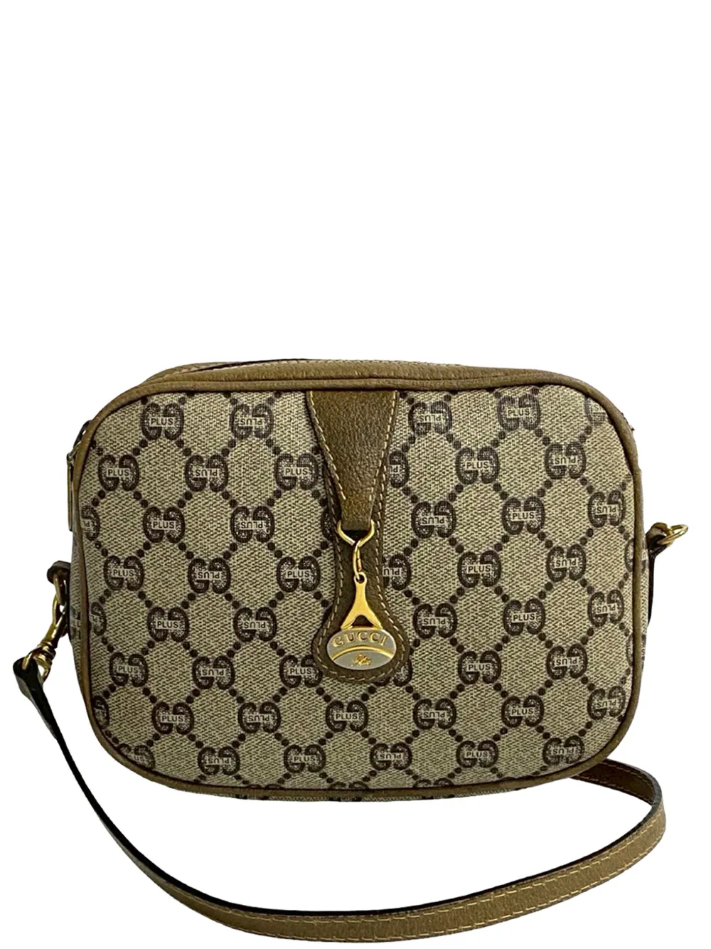 Gucci Pre-Owned 20th Century GG Supreme Plus crossbody bag - Marrone