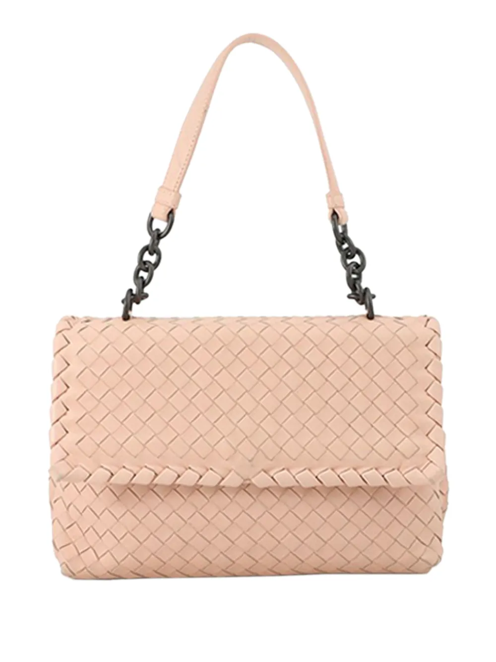 Bottega Veneta Pre-Owned 2012-2025 Small Nappa Intrecciato Olimpia shoulder bag - Rosa