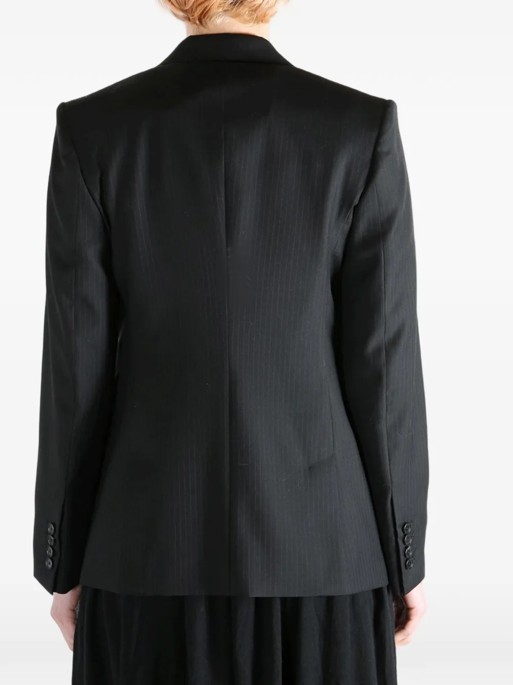 Givenchy Blazer met enkele rij knopen Zwart