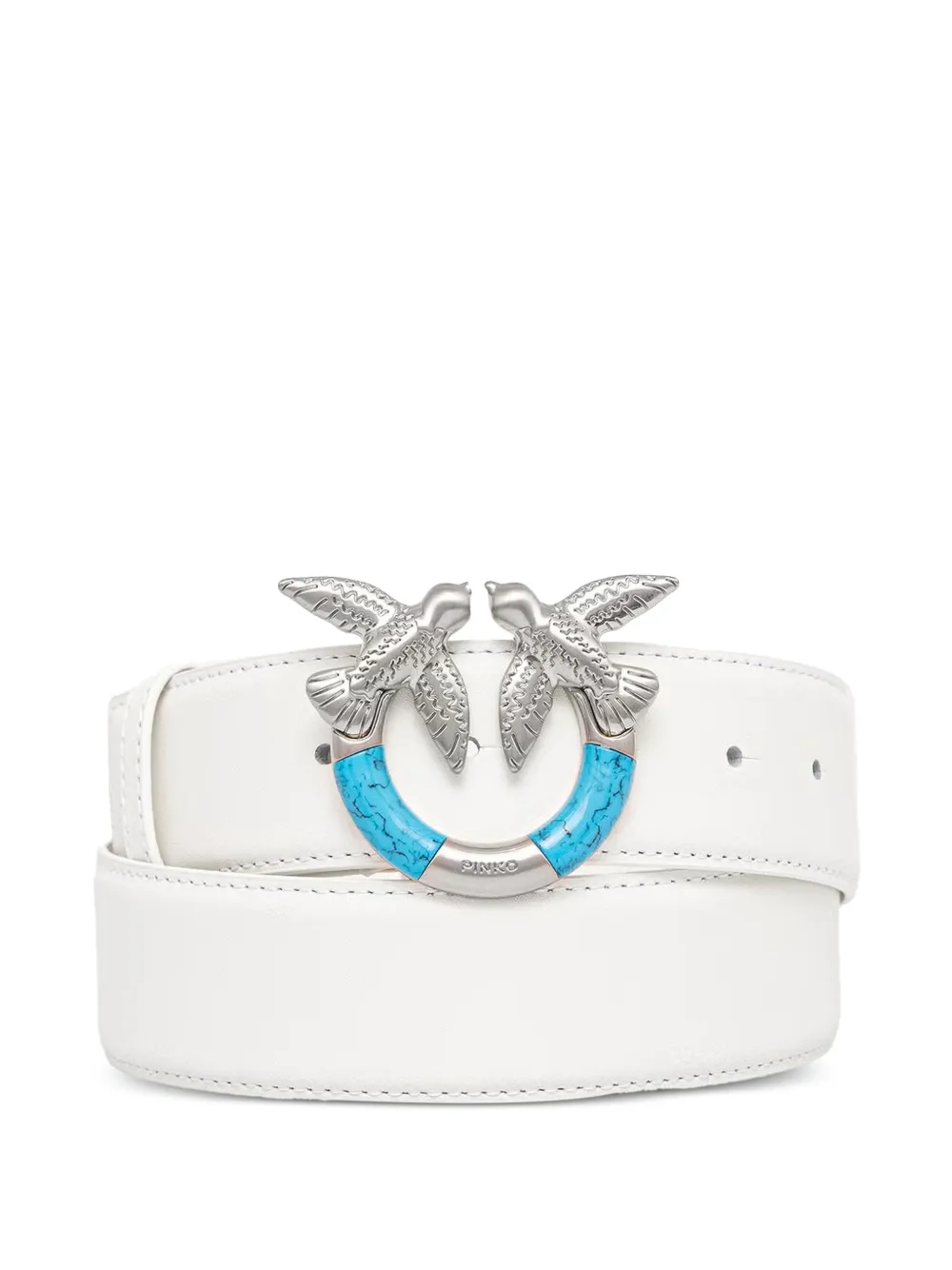 PINKO Cintura Love Berry - Bianco