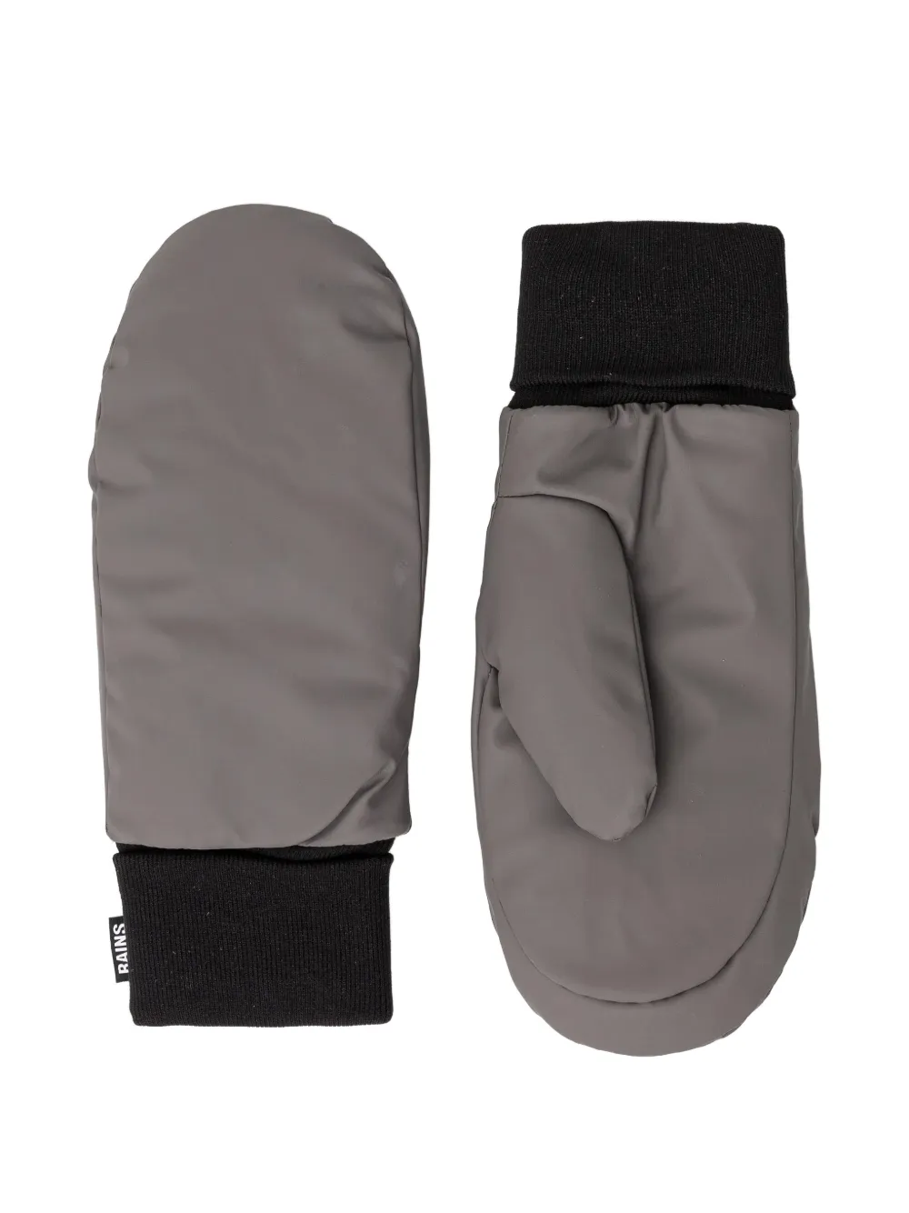 Rains Alta Puffer ribbed-cuff mittens