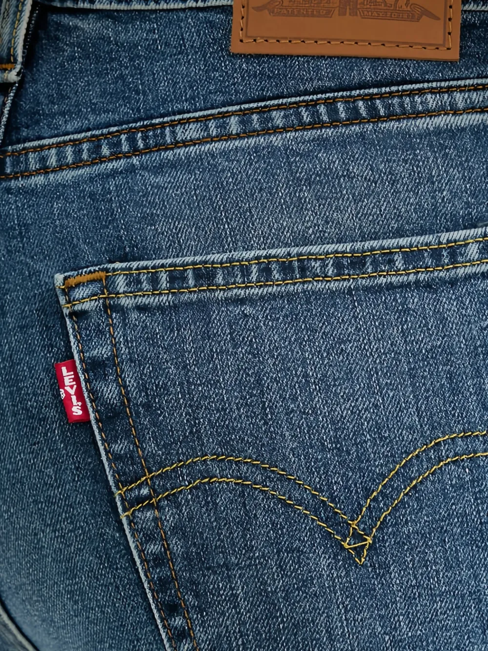 Levi's 726 flared jeans Blauw