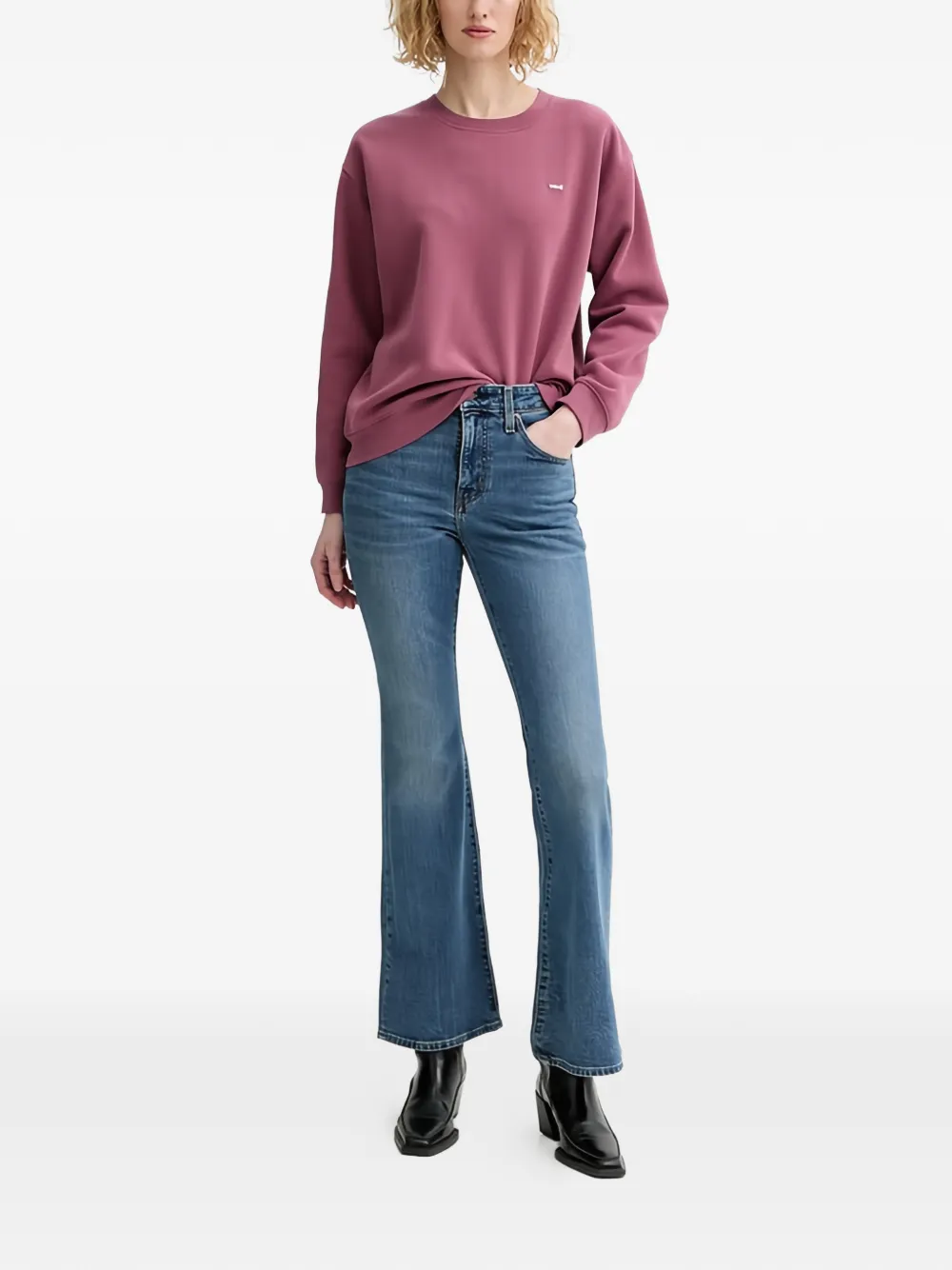 Levi's 726 flared jeans Blauw