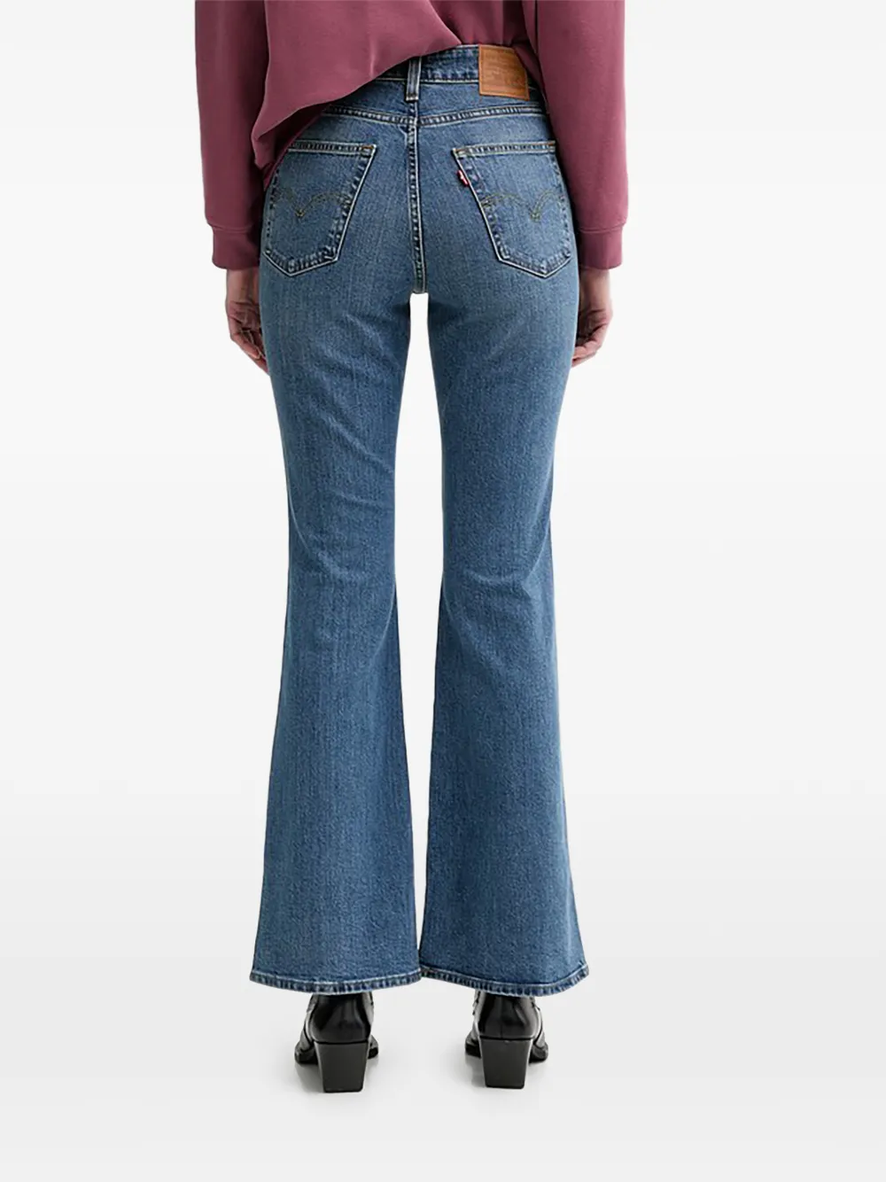 Levi's 726 flared jeans Blauw