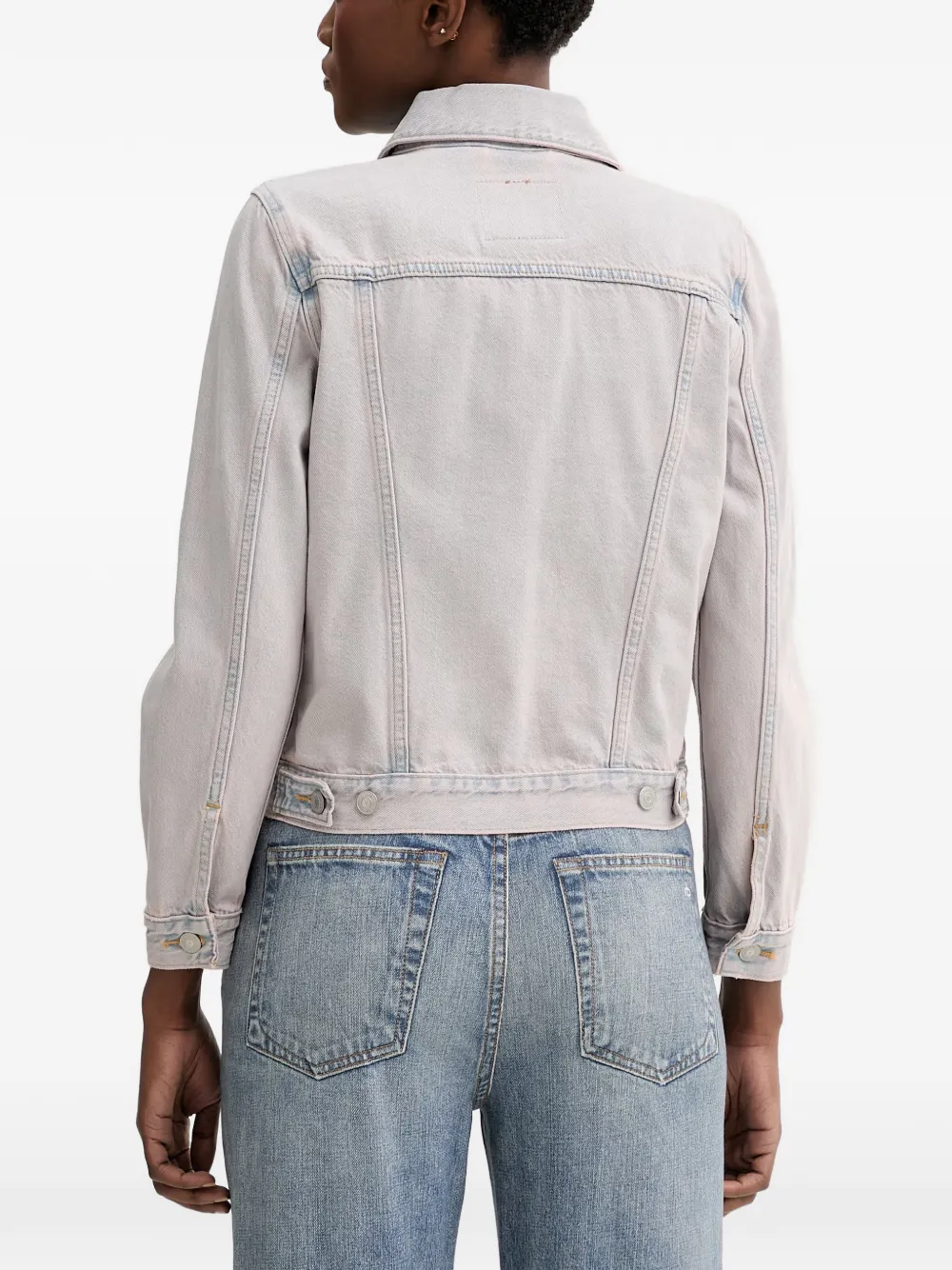 Levi's button-up denim jacket Grijs